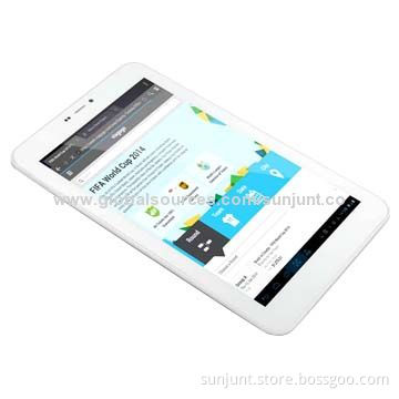 7-inch MTK8312 Dual-core Android Tablet PC with IPS Screen Dual-SIM Card, Sized 190*112*9mm